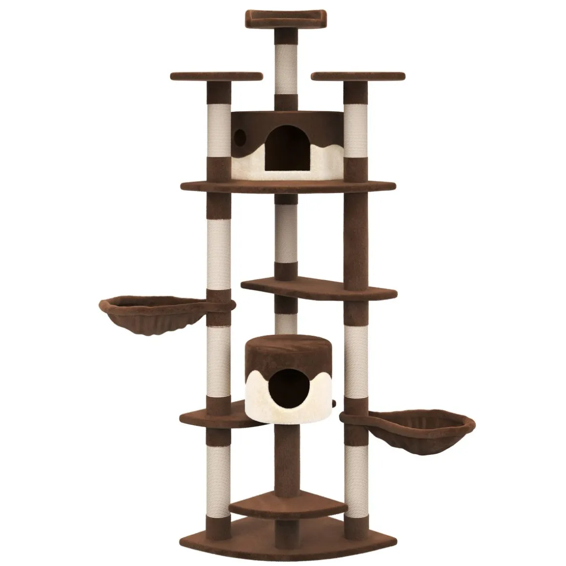 Katzenbaum BLACKY 210 cm braun