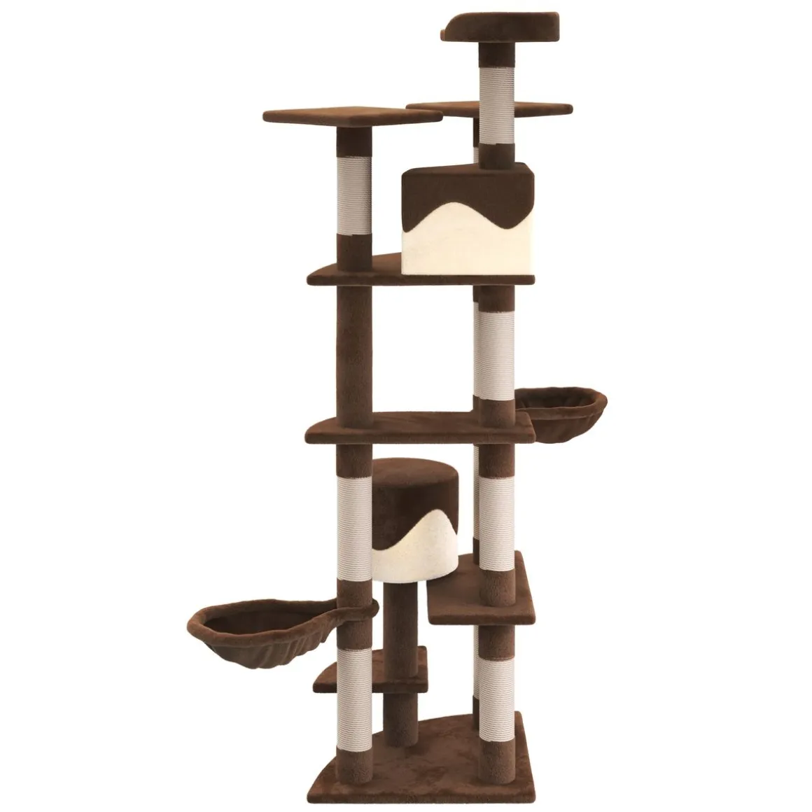 Katzenbaum BLACKY 210 cm braun