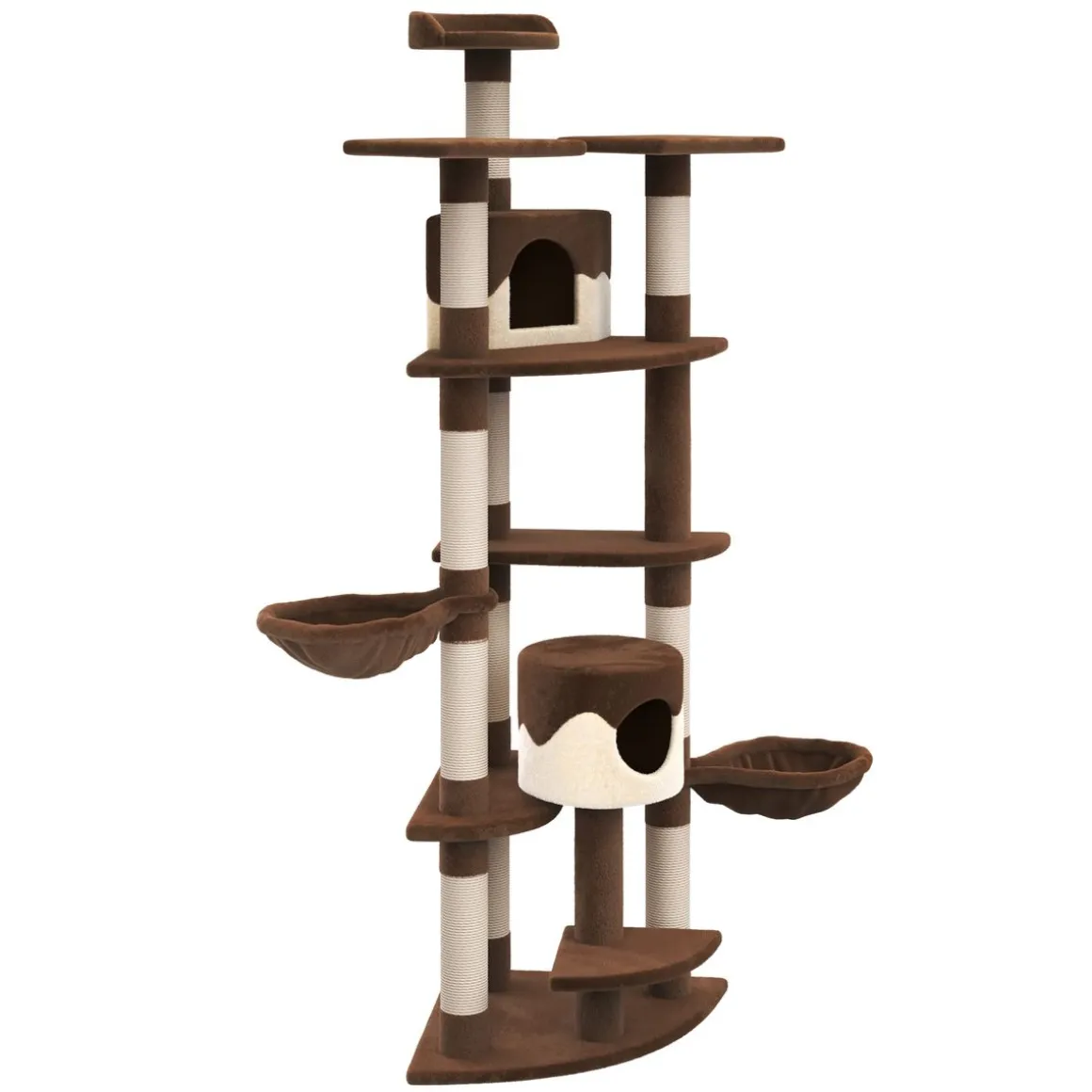 Katzenbaum BLACKY 210 cm braun