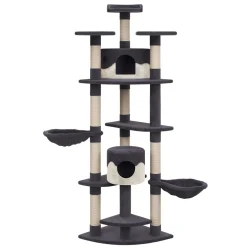Katzenbaum BLACKY 210 cm grau