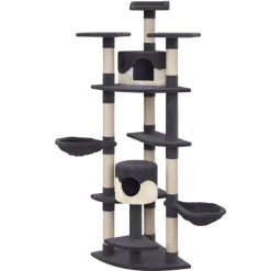 Katzenbaum BLACKY 210 cm grau