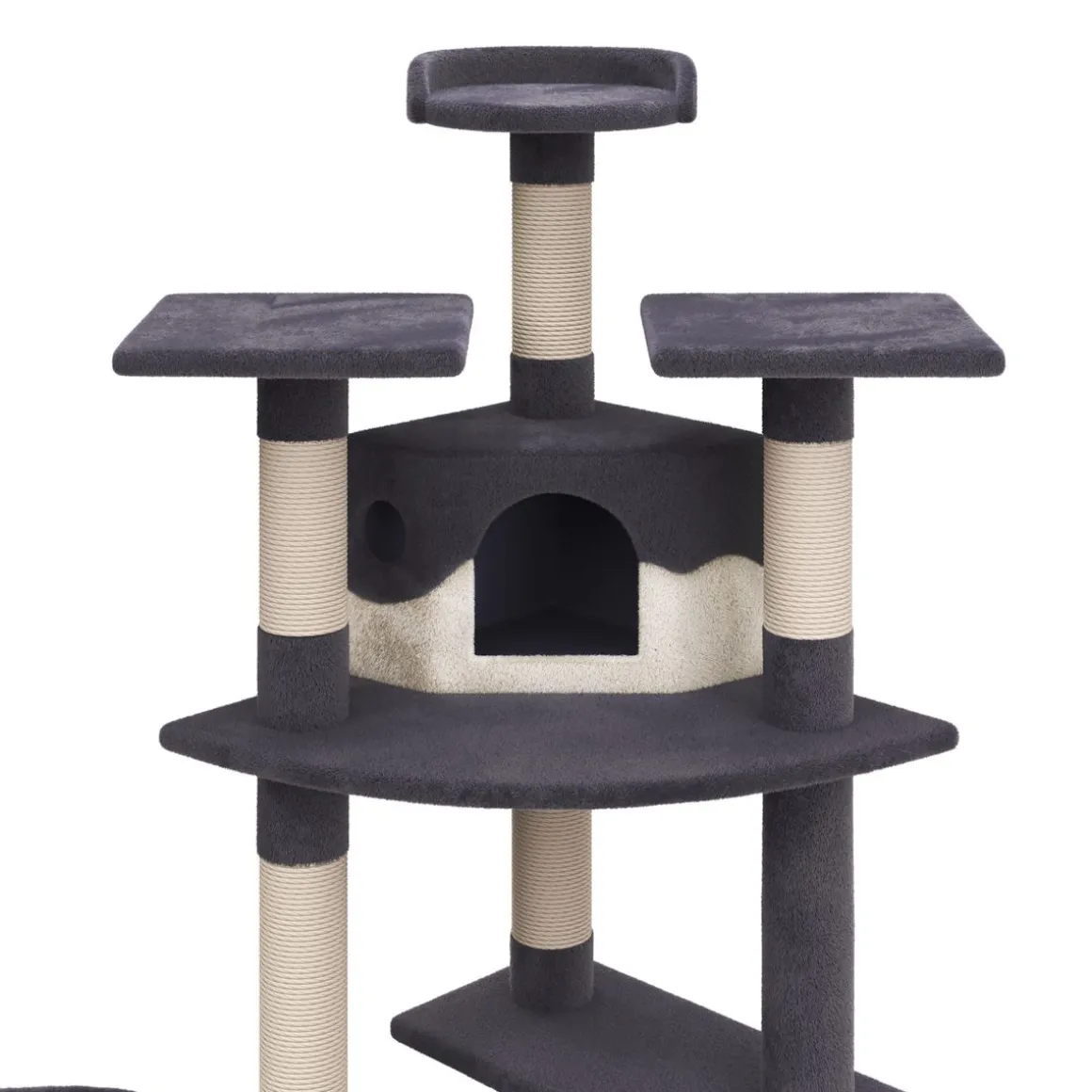 Katzenbaum BLACKY 210 cm grau