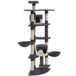 Katzenbaum BLACKY 210 cm grau