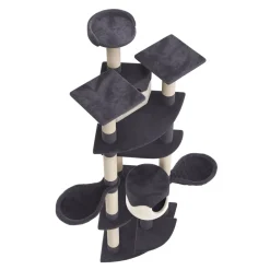 Katzenbaum BLACKY 210 cm grau