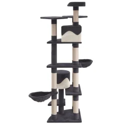 Katzenbaum BLACKY 210 cm grau
