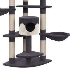 Katzenbaum BLACKY 210 cm grau