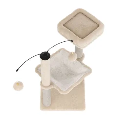 Katzenbaum BONNY 76 cm beige