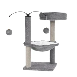 Katzenbaum BONNY 76 cm grau