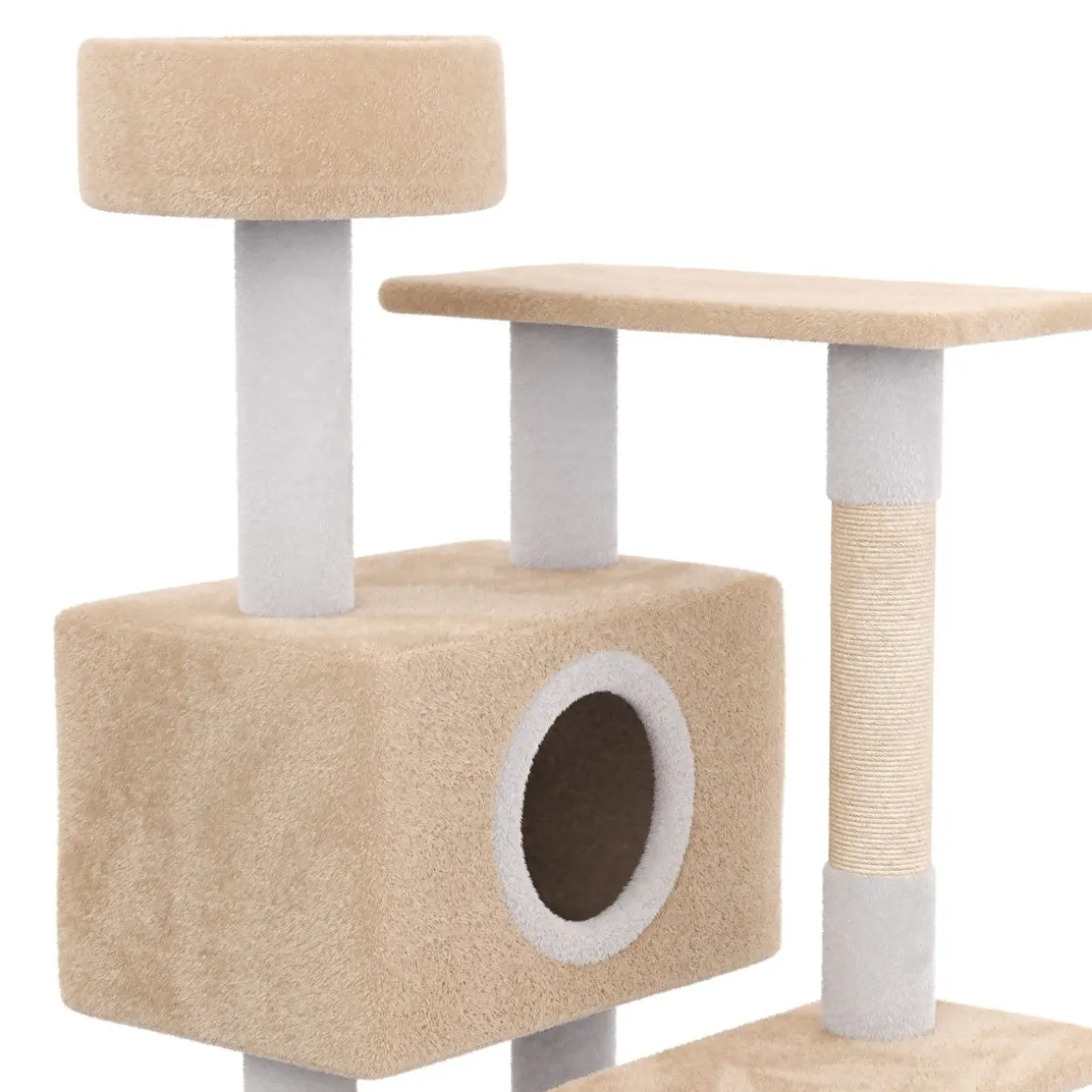Katzenbaum CLYDE 90 cm beige