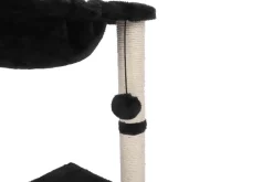 Katzenbaum 50 cm schwarz