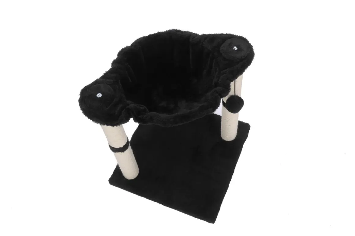 Katzenbaum 50 cm schwarz