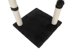 Katzenbaum 50 cm schwarz