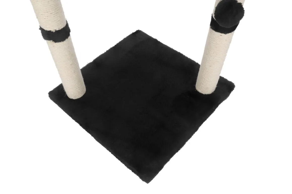 Katzenbaum 50 cm schwarz