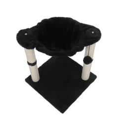 Katzenbaum 50 cm schwarz