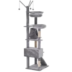 Katzenbaum DANA 190 cm grau