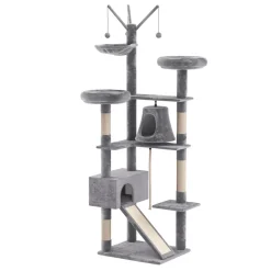 Katzenbaum DANA 190 cm grau