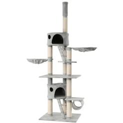 Katzenbaum FELIX 240 cm grau