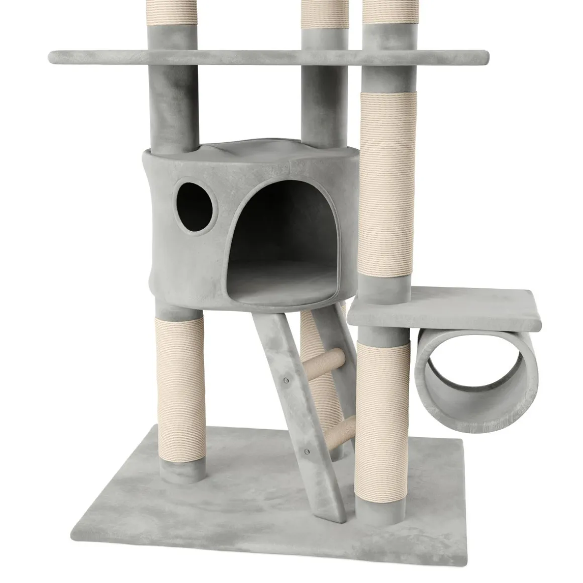 Katzenbaum FELIX 240 cm grau