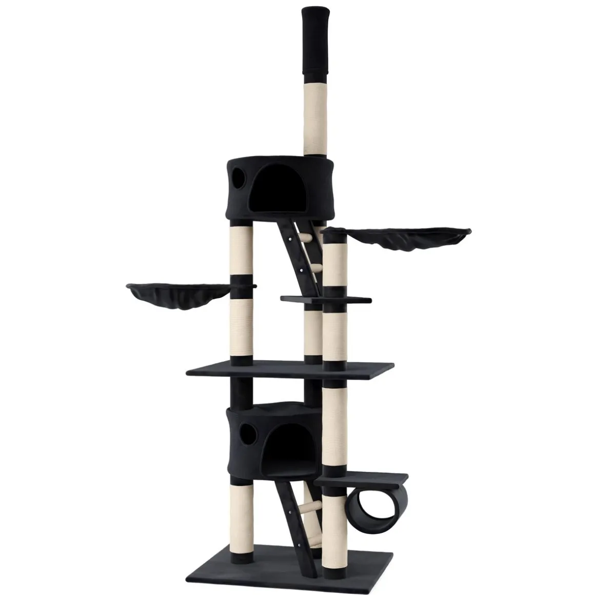 Katzenbaum FELIX 240 cm schwarz
