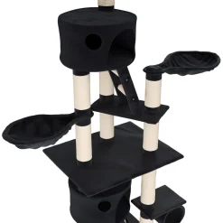 Katzenbaum FELIX 240 cm schwarz