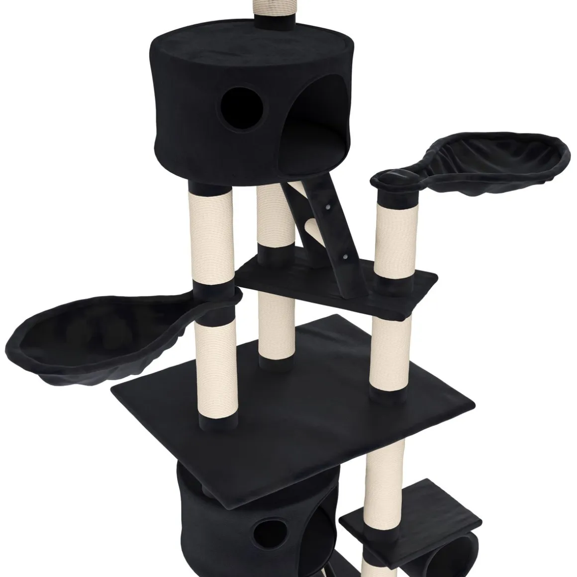 Katzenbaum FELIX 240 cm schwarz