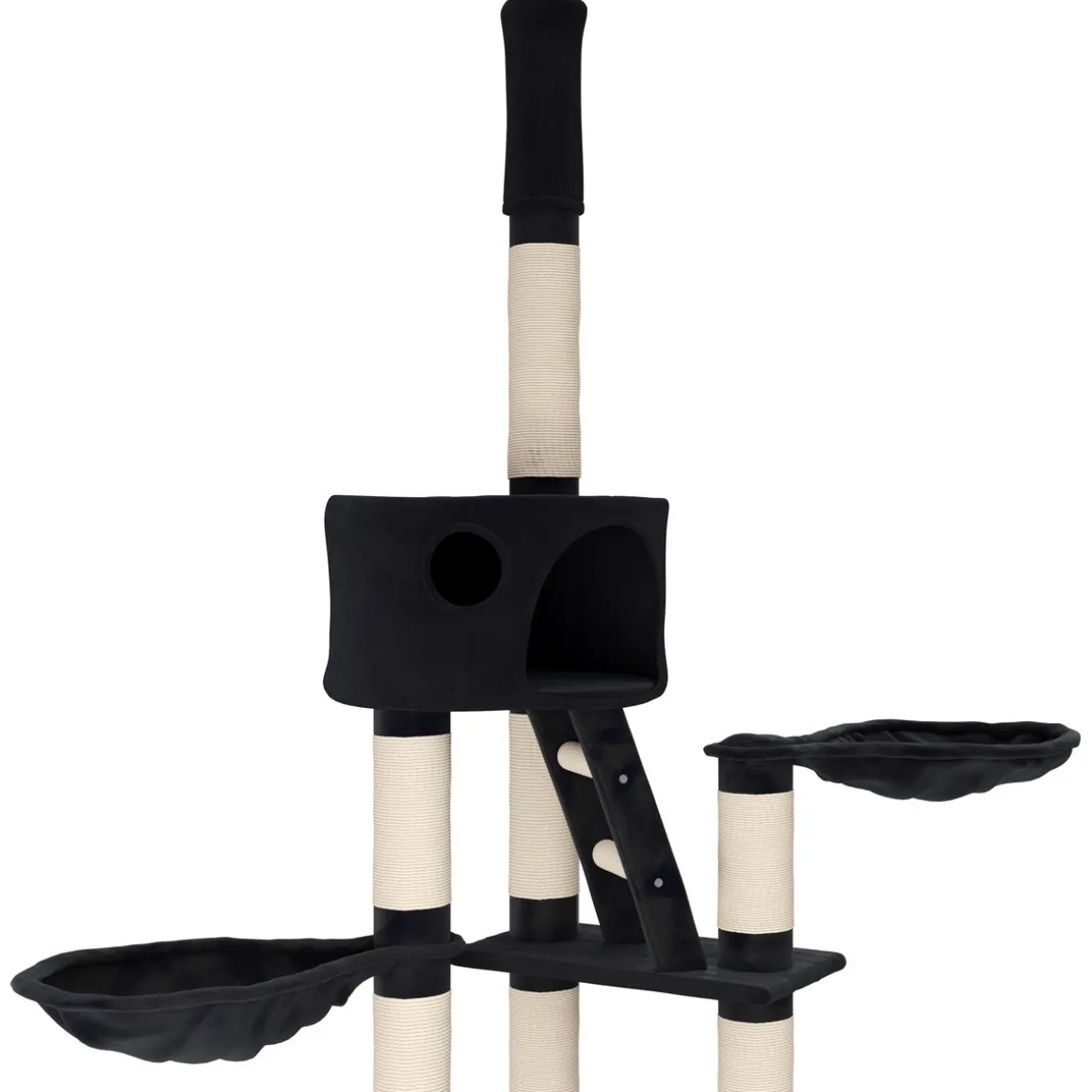 Katzenbaum FELIX 240 cm schwarz