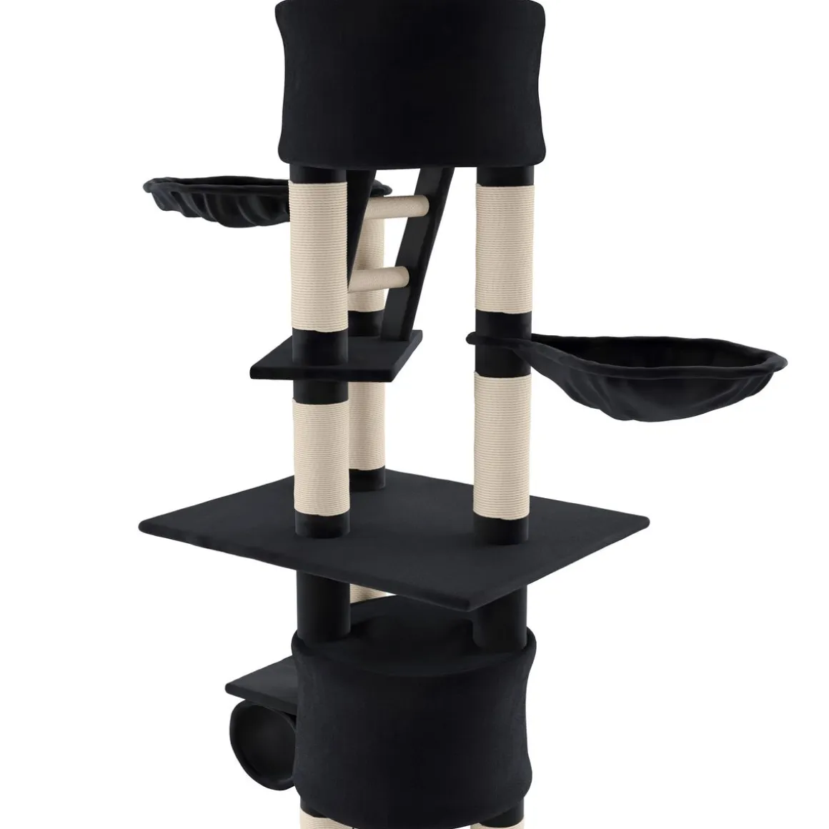 Katzenbaum FELIX 240 cm schwarz