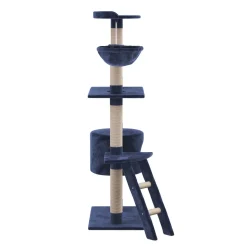 Katzenbaum FILOU 150 cm dunkelblau