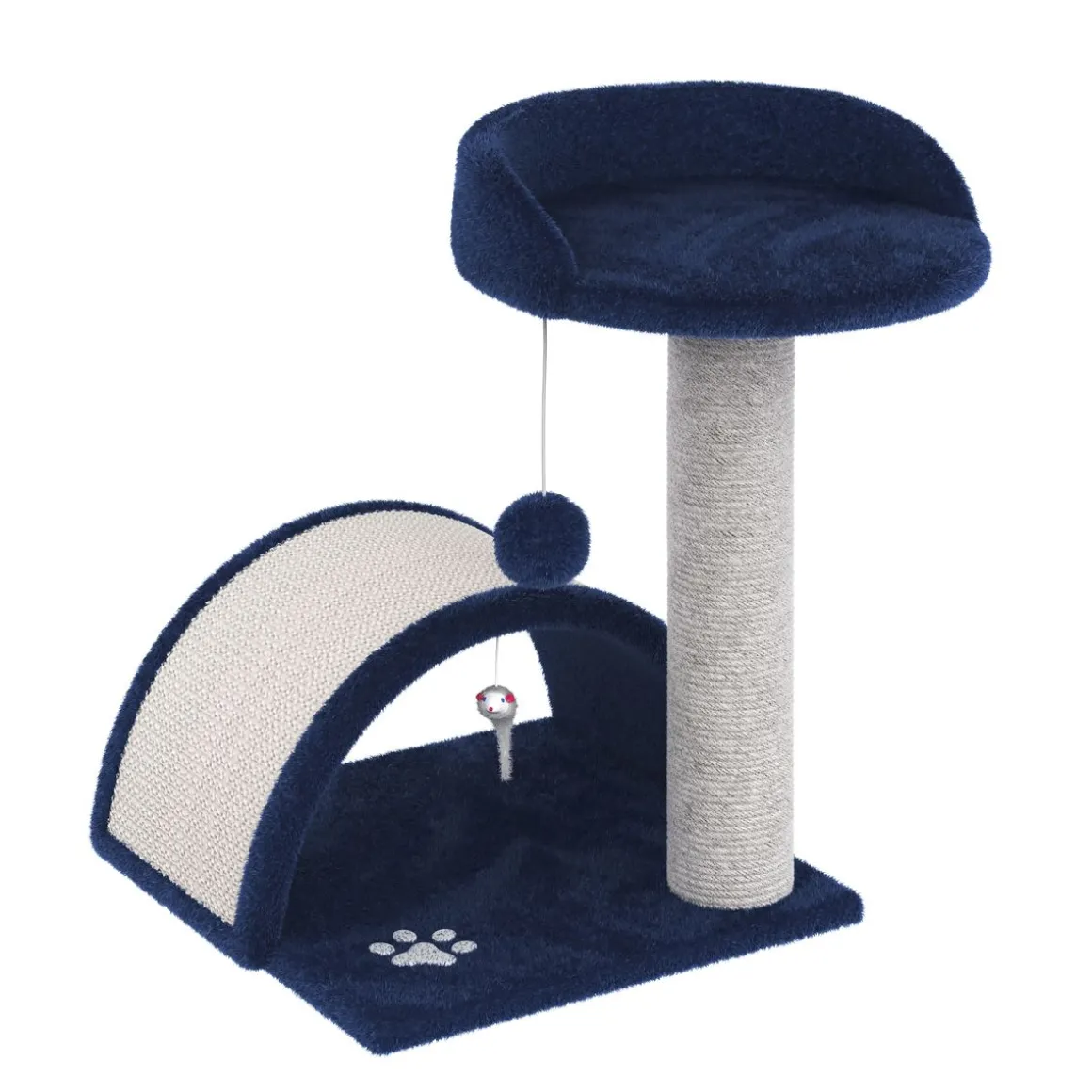 Katzenbaum FINDUS 50 cm dunkelblau