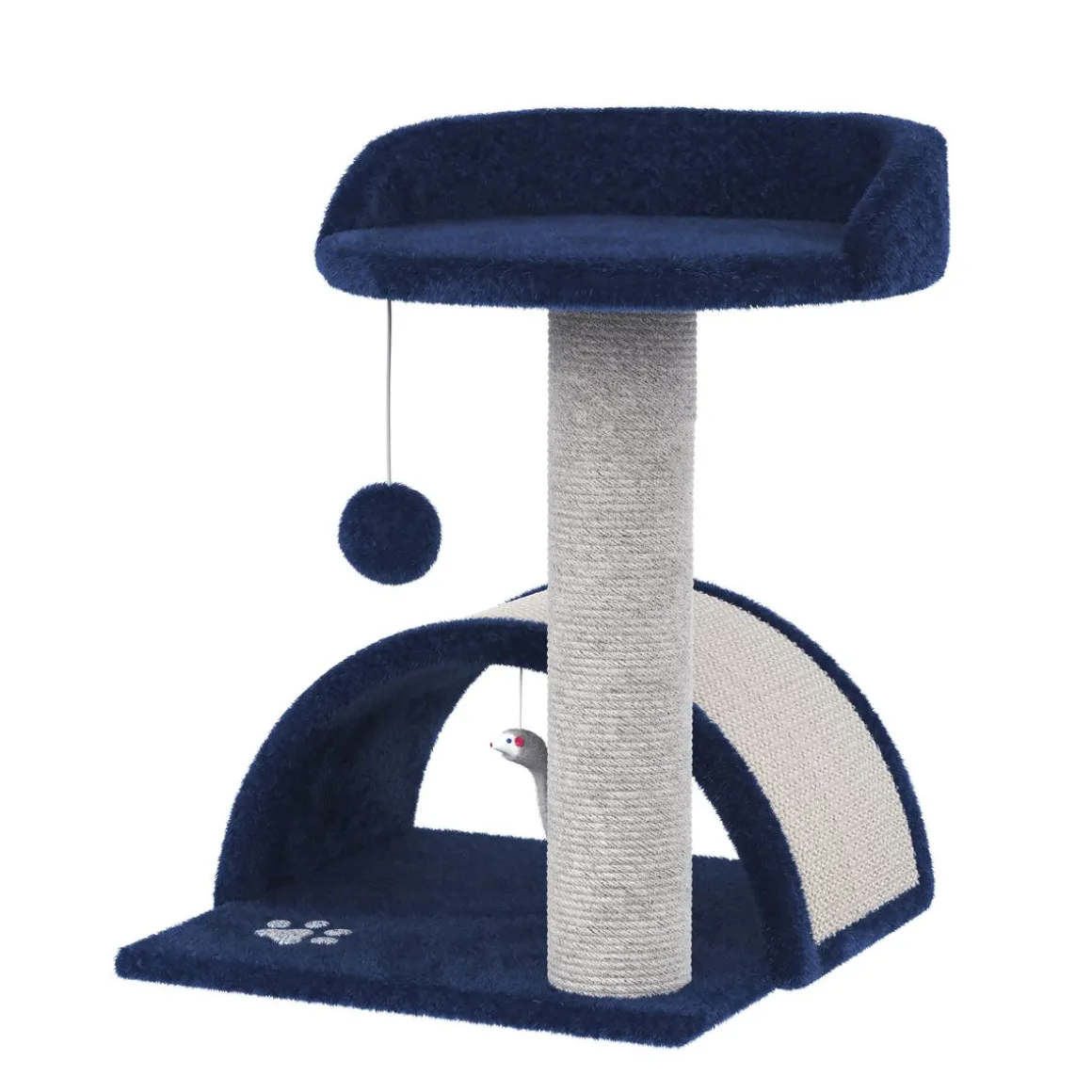 Katzenbaum FINDUS 50 cm dunkelblau