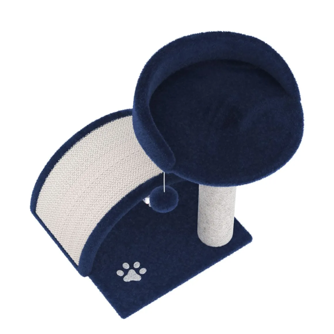 Katzenbaum FINDUS 50 cm dunkelblau