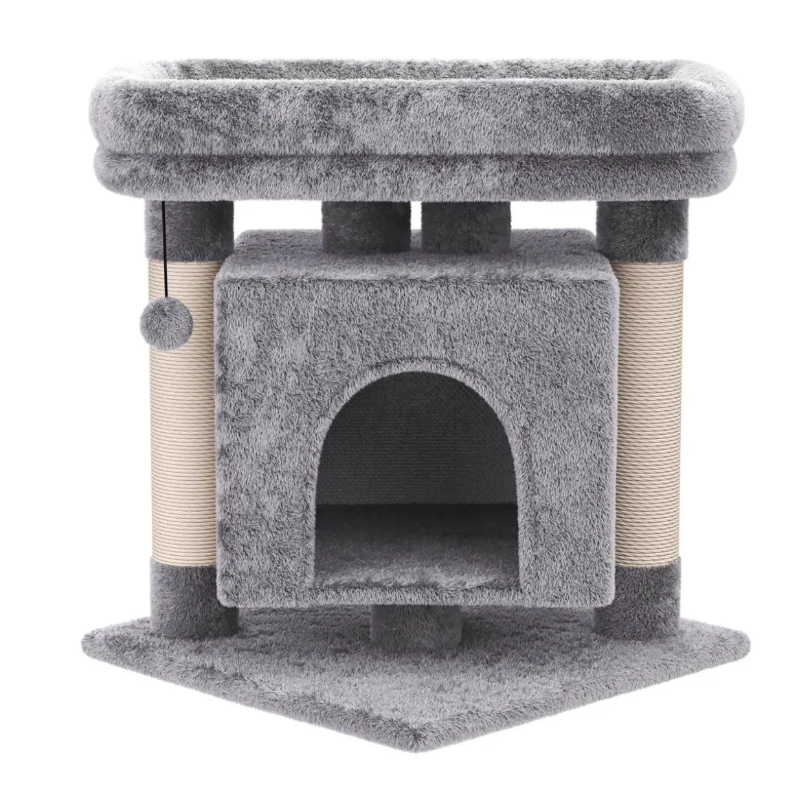 Katzenbaum GARRY 48 cm grau