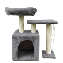 Katzenbaum KOSMO 62 cm grau