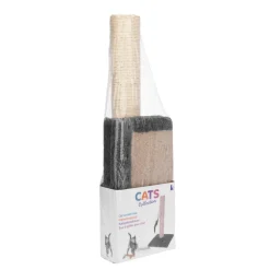 Katzenbaum Kratzstamm 55 cm beige/grau