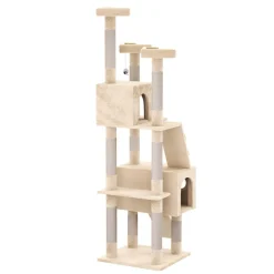 Katzenbaum MAX 182 cm beige