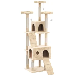 Katzenbaum MAX 182 cm beige