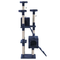 Katzenbaum MAX 182 cm dunkelblau