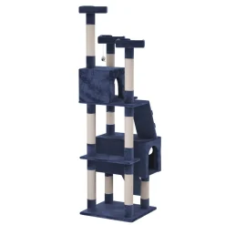 Katzenbaum MAX 182 cm dunkelblau