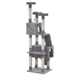 Katzenbaum MAX 182 cm grau