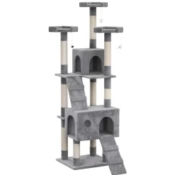 Katzenbaum MAX 182 cm grau