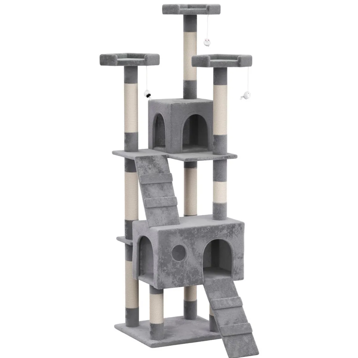 Katzenbaum MAX 182 cm grau