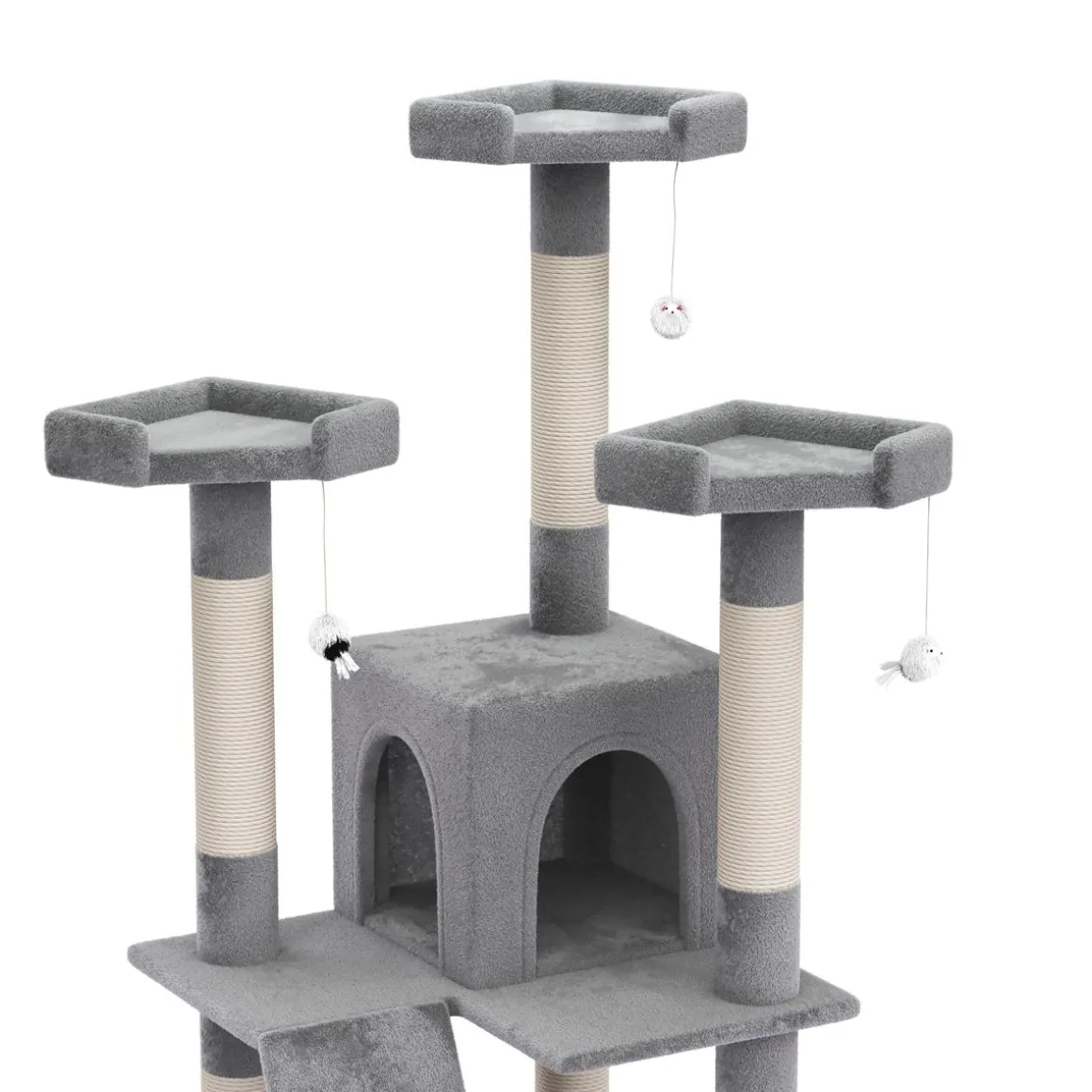Katzenbaum MAX 182 cm grau