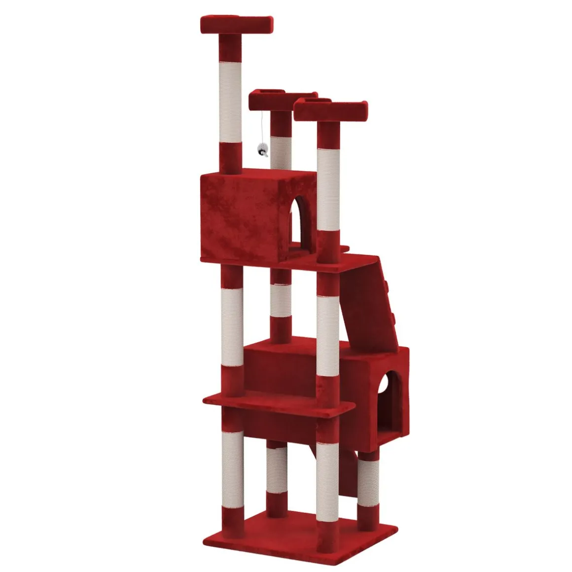 Katzenbaum MAX 182 cm rot