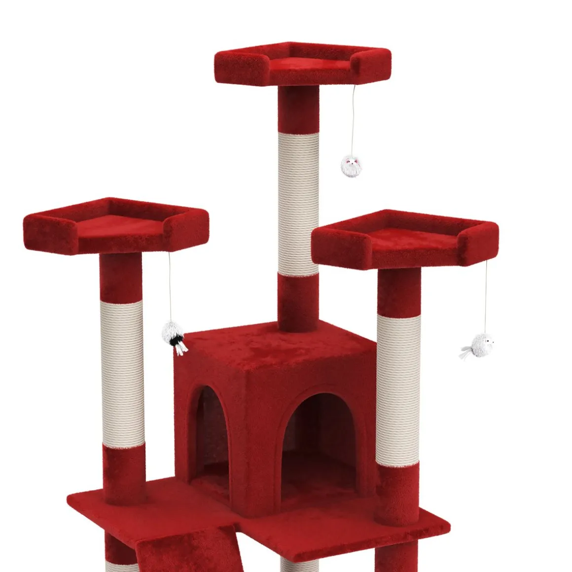 Katzenbaum MAX 182 cm rot