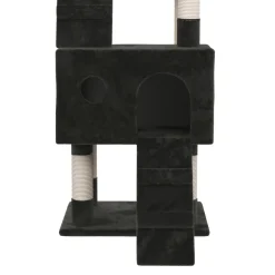 Katzenbaum MAX 182 cm schwarz