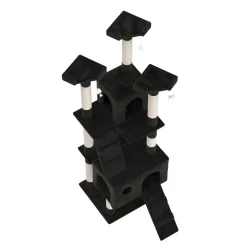 Katzenbaum MAX 182 cm schwarz