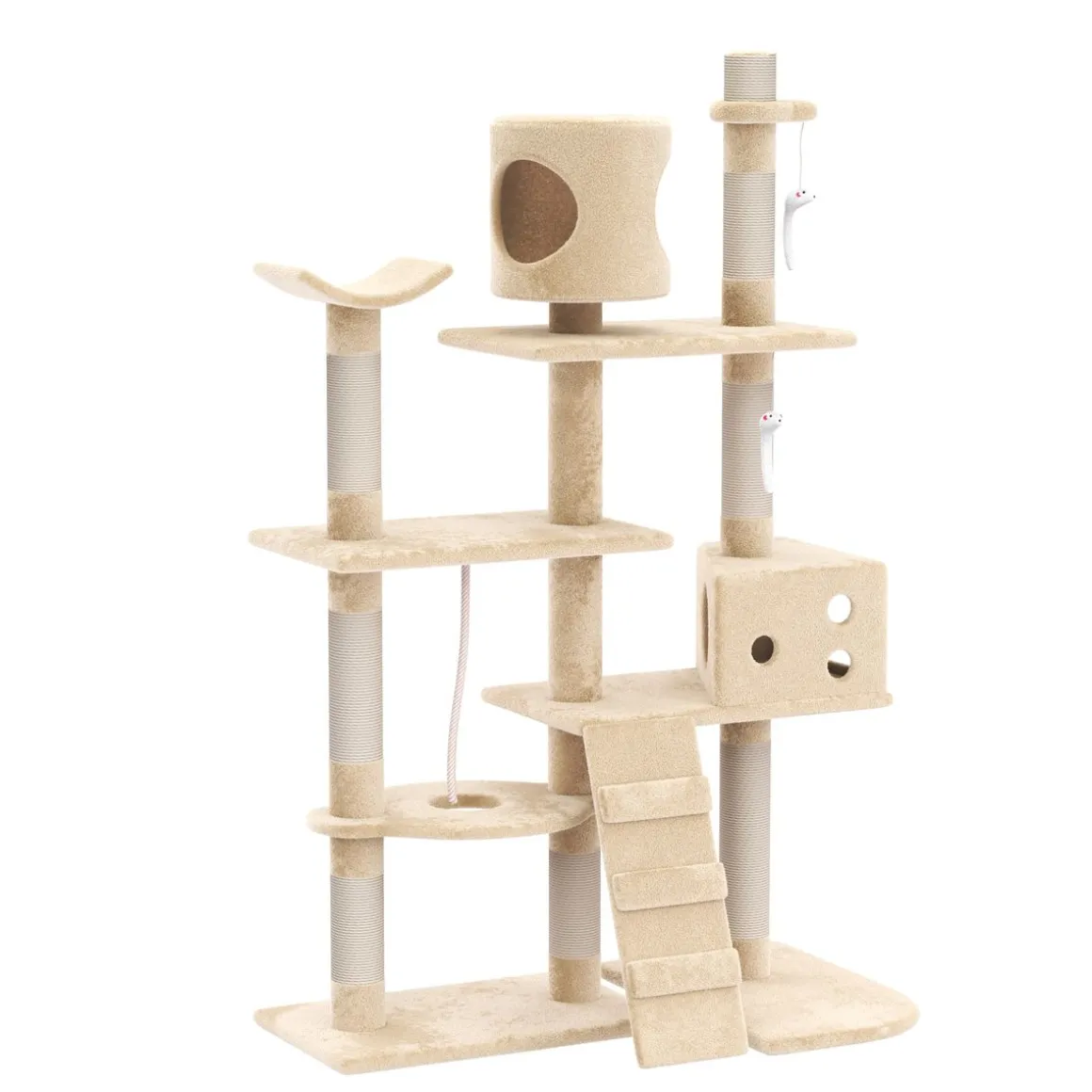 Katzenbaum MIA 165 cm beige