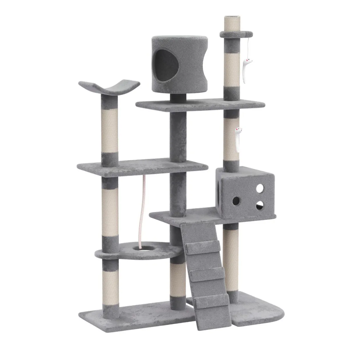 Katzenbaum MIA 165 cm grau