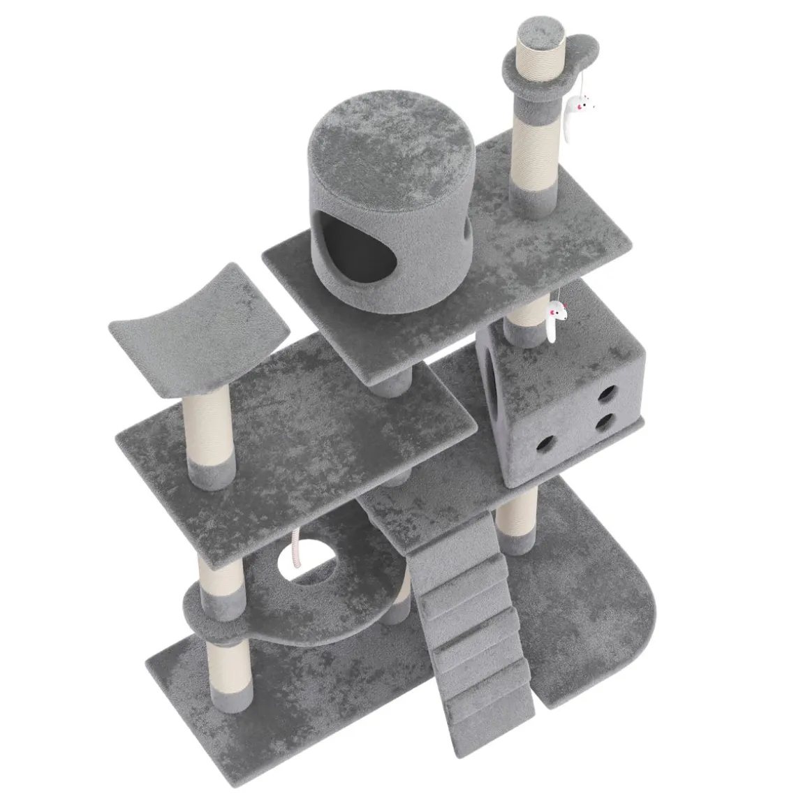 Katzenbaum MIA 165 cm grau
