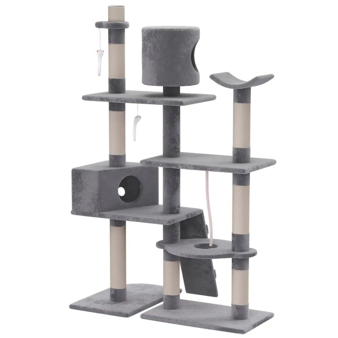 Katzenbaum MIA 165 cm grau